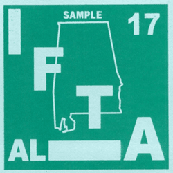 IFTA Decal